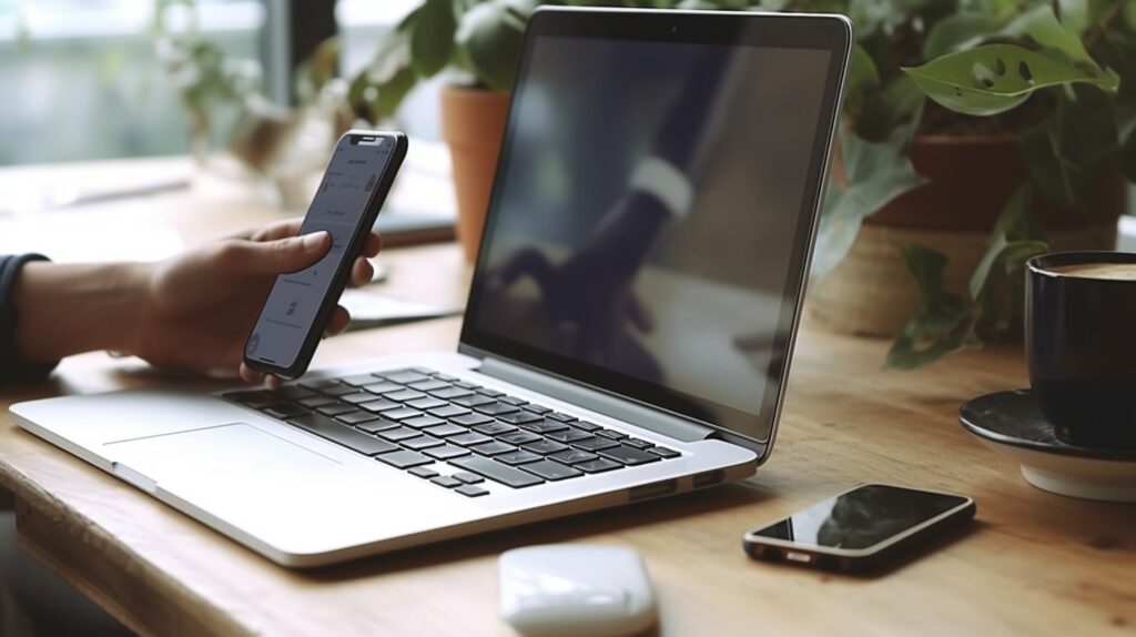 スマホとパソコン