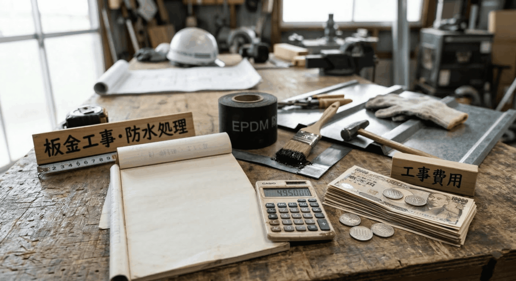 防水処理費用イメージ